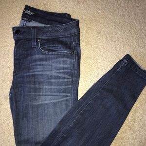 Bebe dark wash skinny jeans